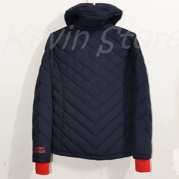 NWT NAVY Tommy‎ Hilfiger Ladies' Packable Jacket - Picture 8 of 12
